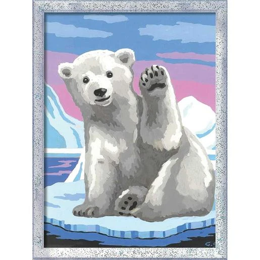 Ravensburger - Kit De Pintura Pintar Por Números: Oso Polar Y Juego Creativo ㅤ 7 Ravensburger - Kit De Pintura Pintar Por Números: Oso Polar Y Juego Creativo ㅤ - Imagen 5