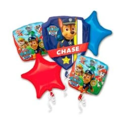 Patrulla Canina - Pack 5 Globos Bouquet