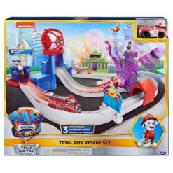 Paw Patrol Patrulla Canina - Set De Rescate Total City Patrulla Canina La Película -Juguetería medias 759