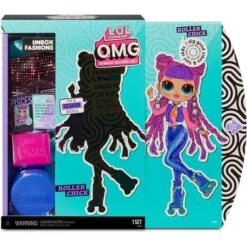 LOL Surprise - Roller Chick Muñeca Fashion OMG Serie 3 -Juguetería medias 821