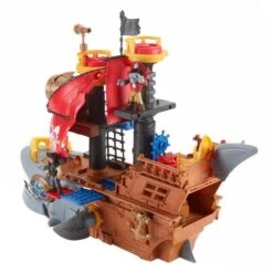 Fisher Price - Imaginext - Barco Pirata Tiburón -Juguetería medias 925