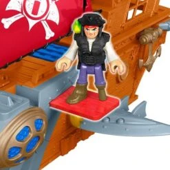 Fisher Price - Imaginext - Barco Pirata Tiburón -Juguetería medias 930